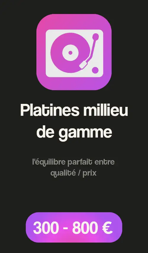 milieu de gamme